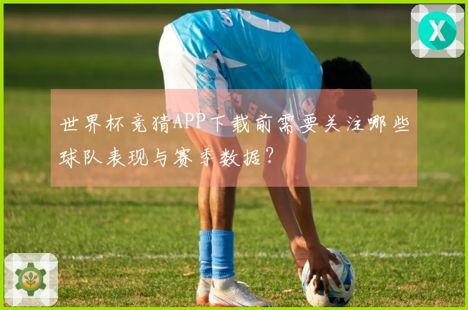 世界杯竞猜APP下载前需要关注哪些球队表现与赛季数据？